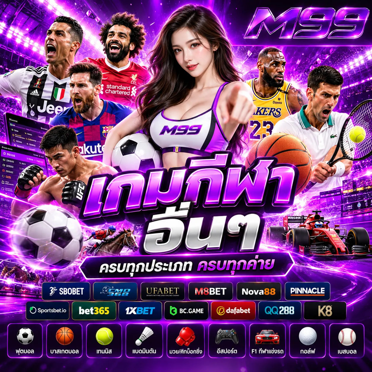 M99 - แทงบอล